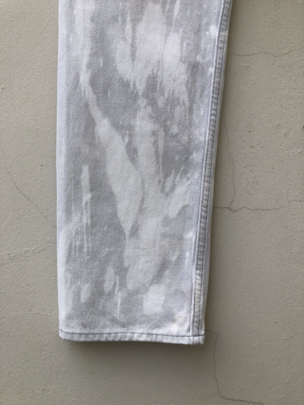Levi's Vintage Late 80s Levi’s 501 Jeans Bleached Denim Grey Jeans Size US 31 - 15 Thumbnail