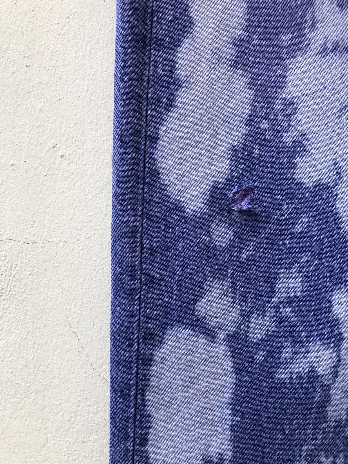 Levi's Vintage Late 80s Levi’s 501 Jeans Bleached Denim Size US 35 - 9 Thumbnail