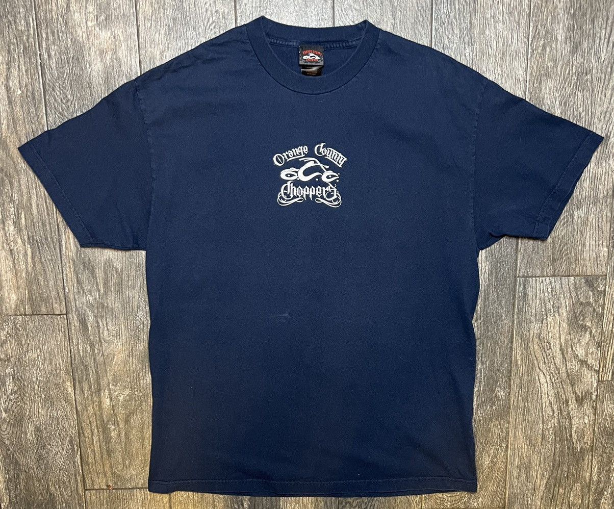 West Coast Choppers Y2k Orange County choppers big logo t shirt CL Size US XL / EU 56 / 4 - 2 Thumbnail