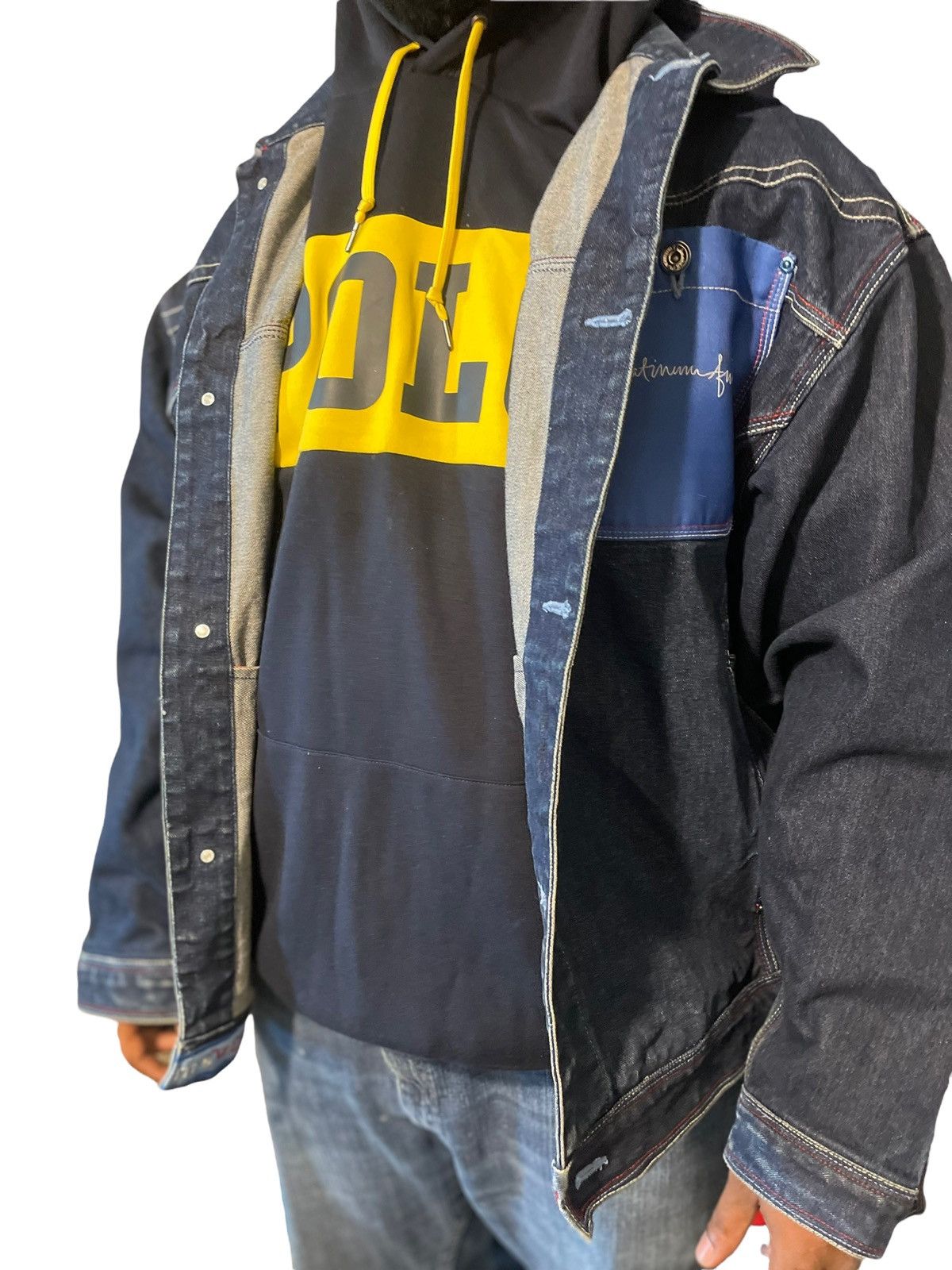 Vintage Platinum Fubu Fat Albert Denim Jacket Size 2XL Great Vintage Platinum Fubu Fat Albert Denim Jacket Size 2XL Great