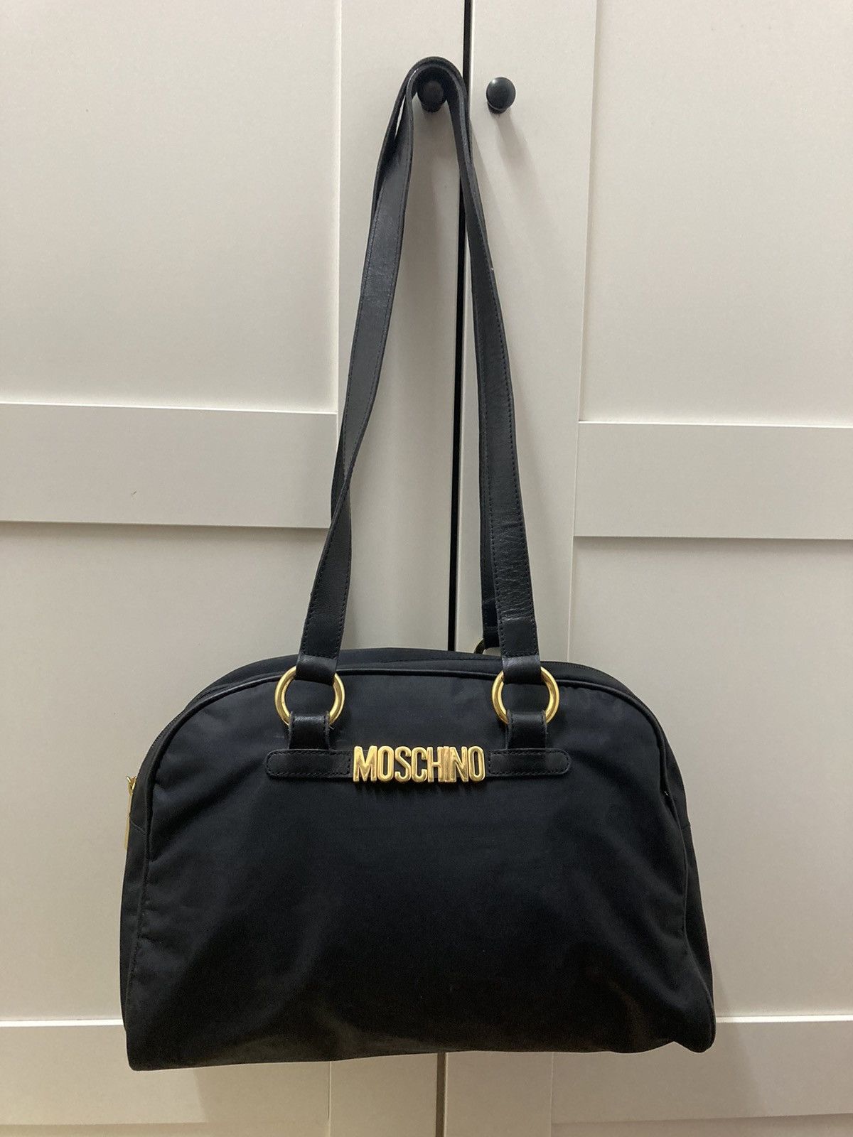 Vintage Moschino redwall bag