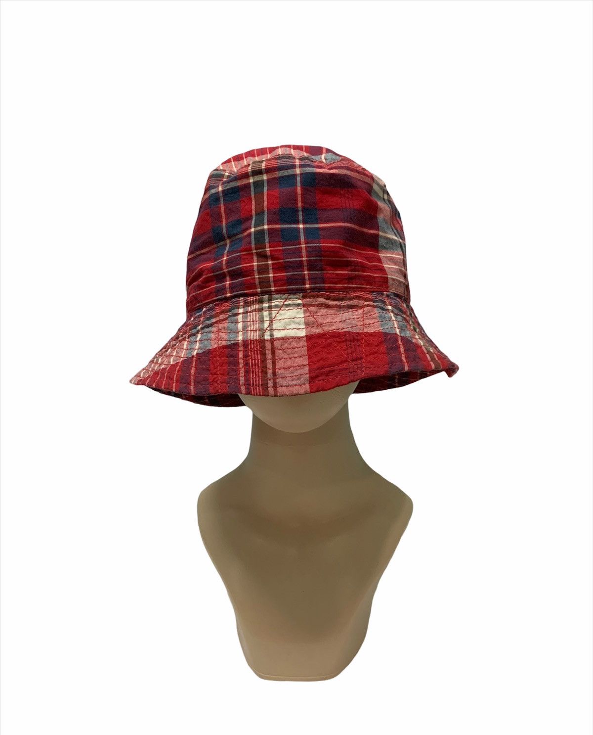 Engineered Garments × Nepenthes 🇯🇵 Nepenthes Engineered Garment Checked Bucket Hats Size ONE SIZE - 3 Thumbnail