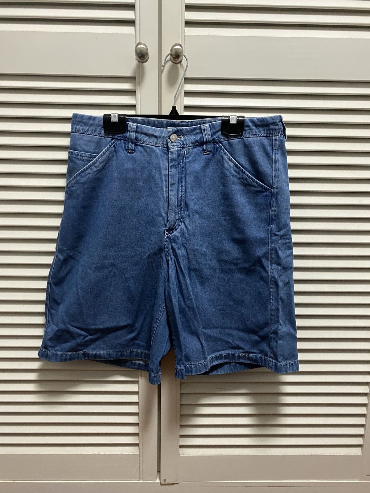 Acne Studios Allan Wide Leg Relaxed Fit Shorts Size US 30 / EU 46 - 1 Thumbnail