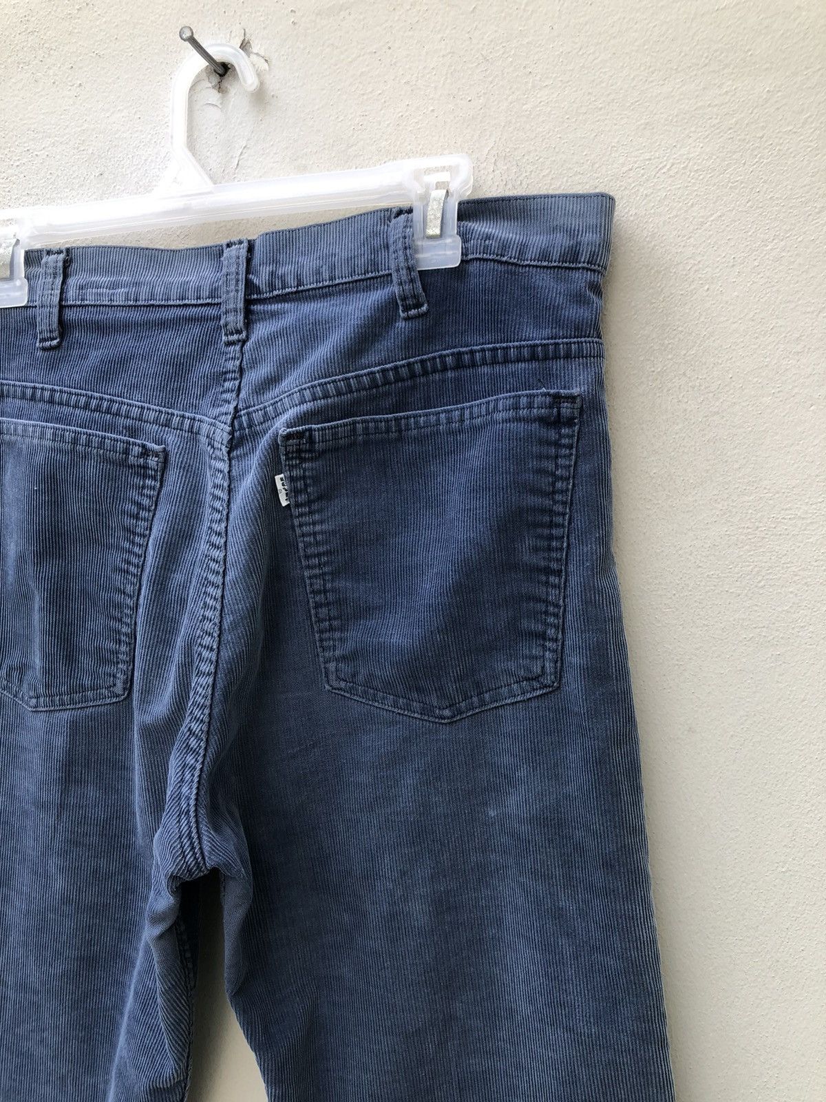 Vintage 70s Levi’s Distressed Faded Corduroy Cropped Jeans