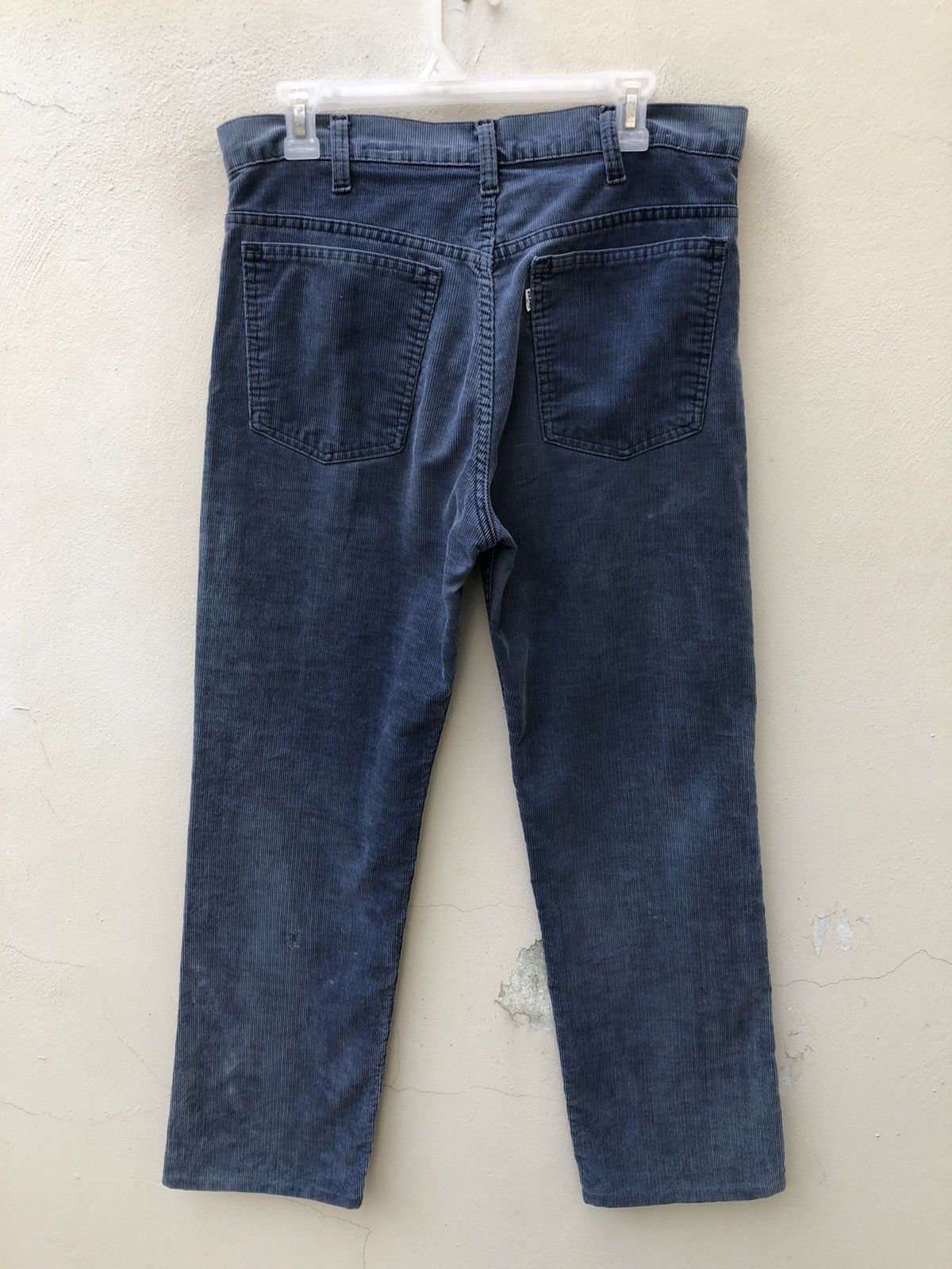 Vintage 70s Levi’s Distressed Faded Corduroy Cropped Jeans