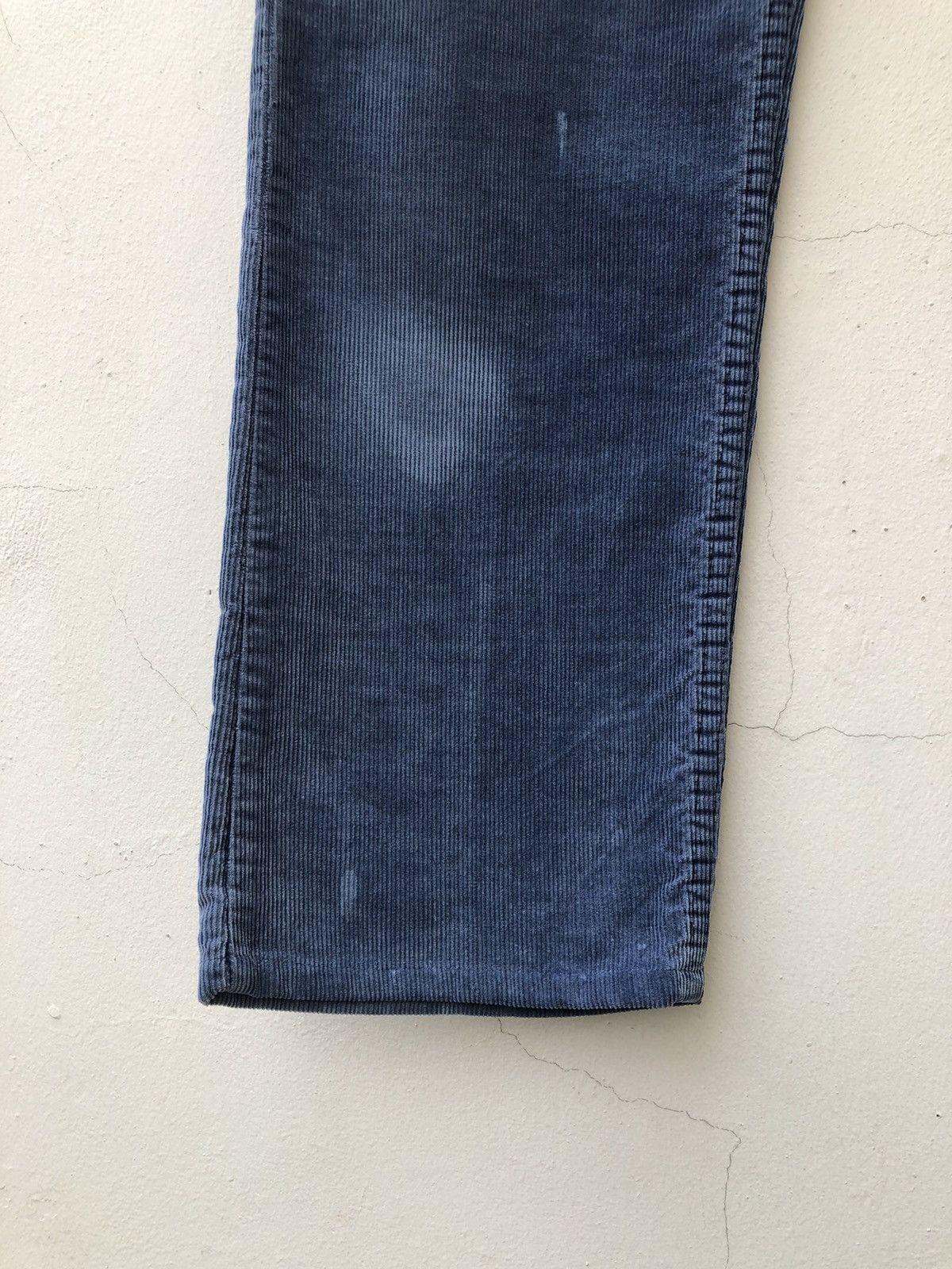 Vintage 70s Levi’s Distressed Faded Corduroy Cropped Jeans