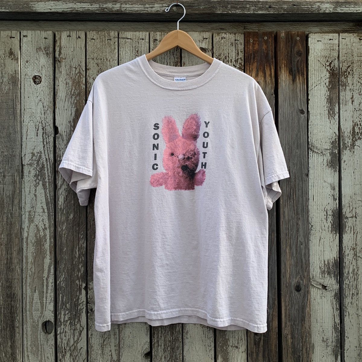 Vintage Late 90s Sonic Youth Dirty Bunny Gracias T-Shirt