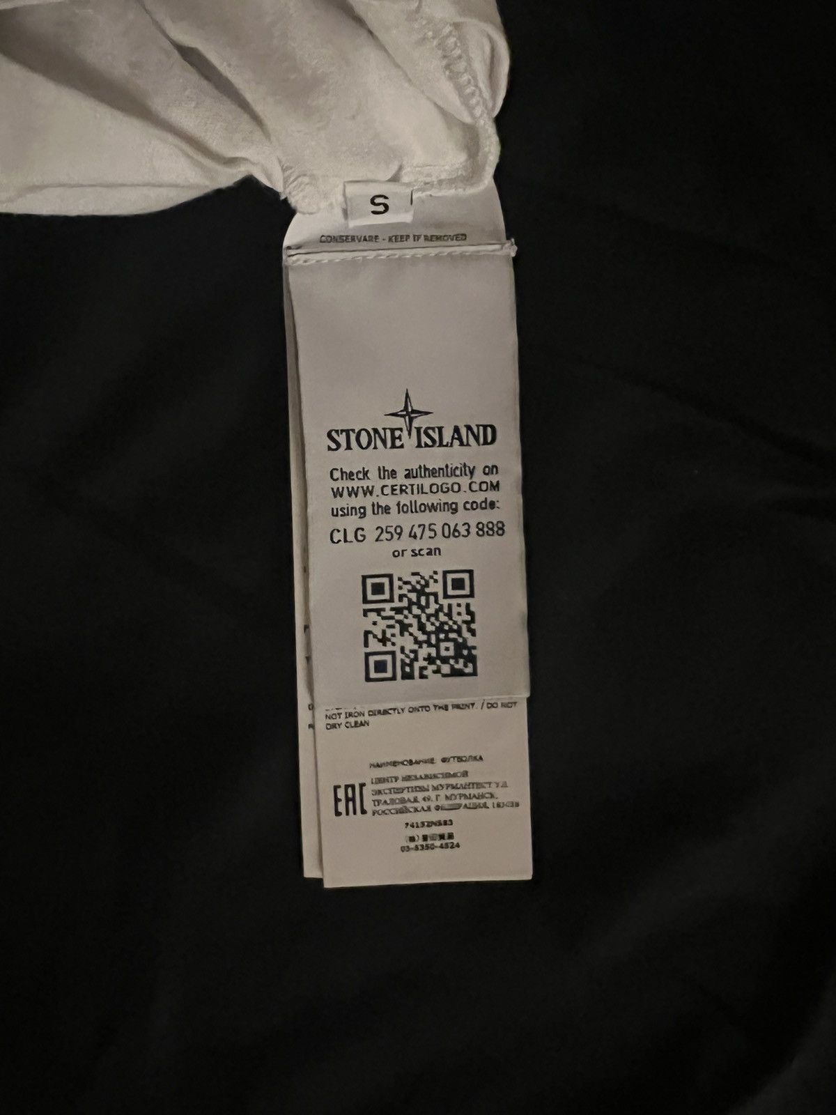 Stone Island Stone island T-shirt Size US S / EU 44-46 / 1 - 4 Thumbnail