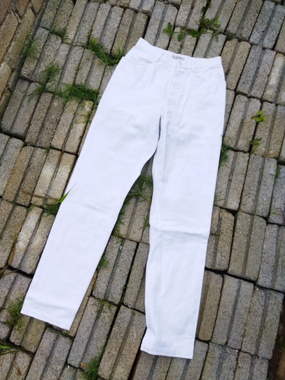 Margaret Howell Margaret Howell White Jeans Size US 27 - 2 Thumbnail