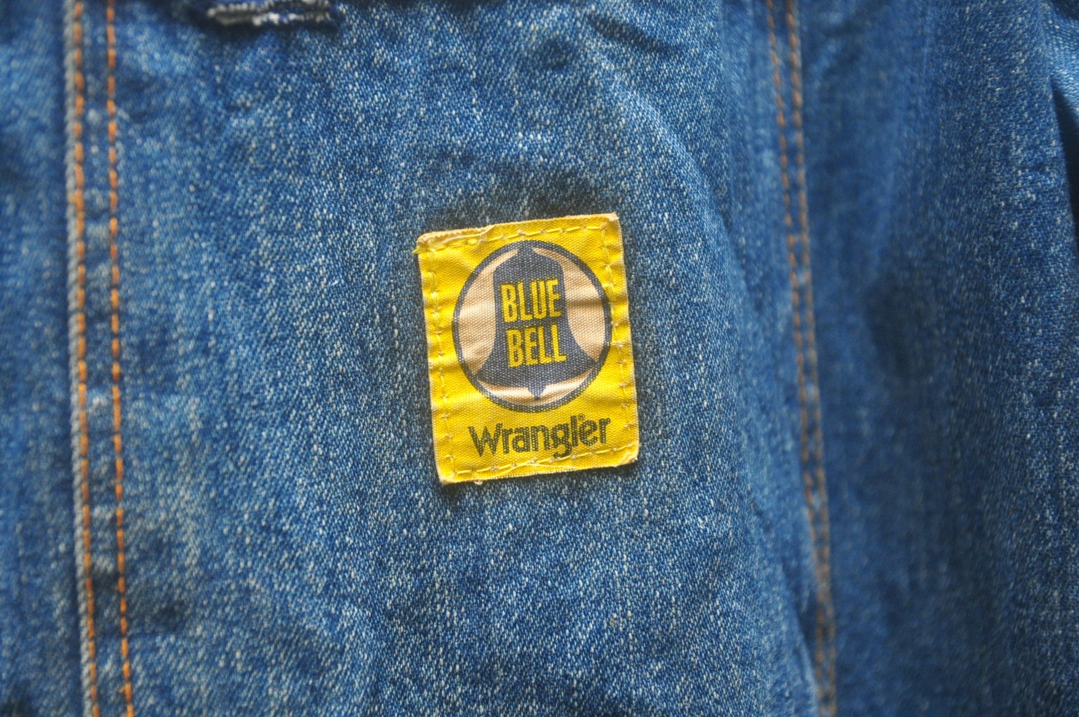 Japanese Brand × Vintage × Wrangler 💥 Rare 💥Vintage Wrangler Blue Bell Denim Jacket 80s Size US L / EU 52-54 / 3 - 8 Thumbnail