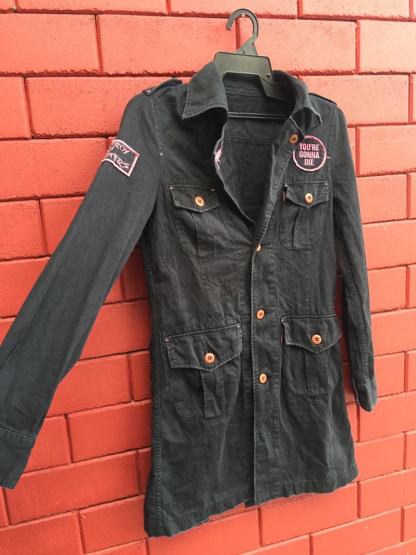 Hysteric Glamour Vintage Hysteric Destroy All Monster Women Fashion Style Size M / US 6-8 / IT 42-44 - 3 Thumbnail