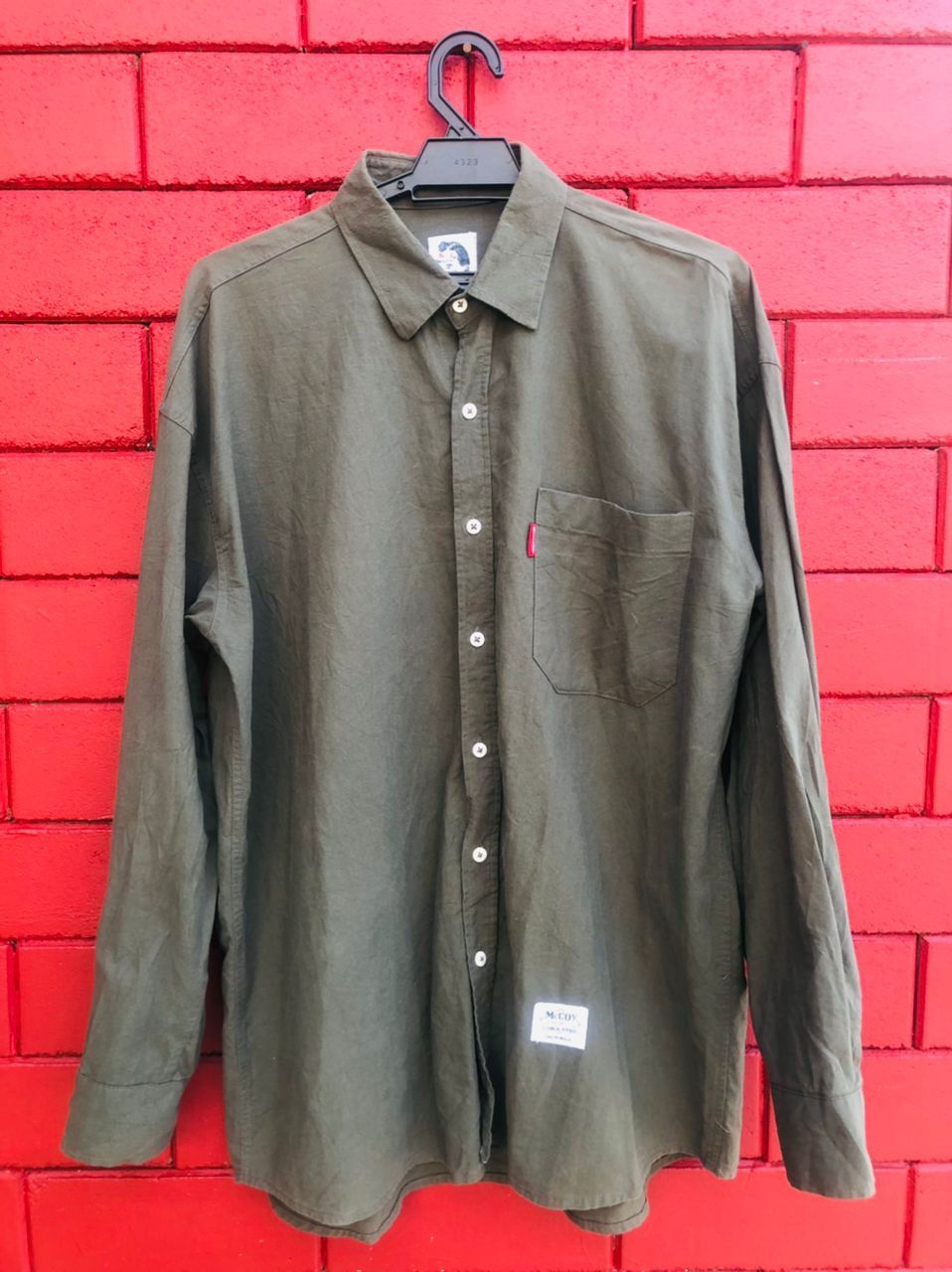 Japanese Brand × The Real McCoy's Vintage McCoy Japanese Designer Fashion Style Shirt Size US L / EU 52-54 / 3 - 1 Thumbnail