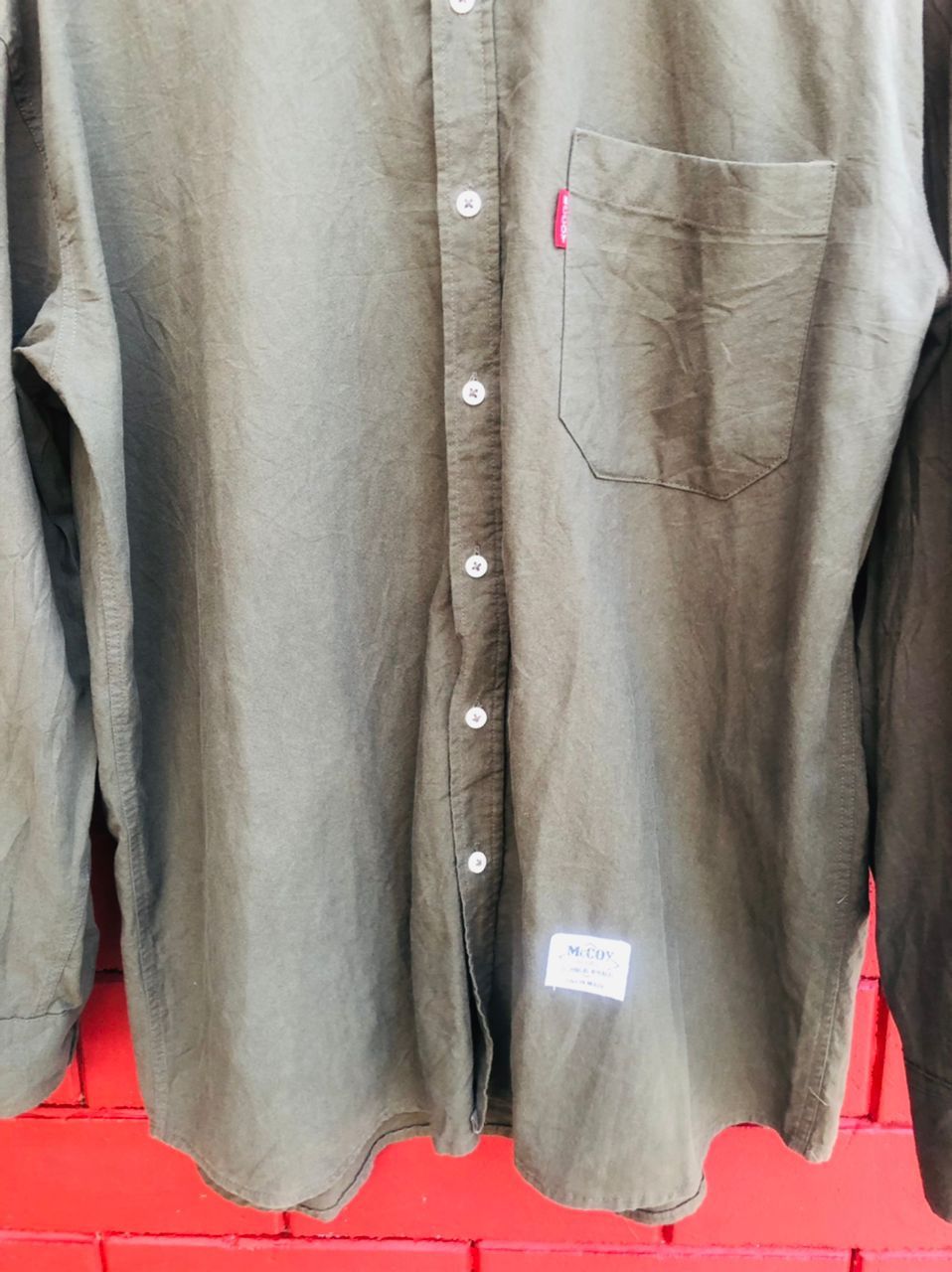 Japanese Brand × The Real McCoy's Vintage McCoy Japanese Designer Fashion Style Shirt Size US L / EU 52-54 / 3 - 4 Thumbnail