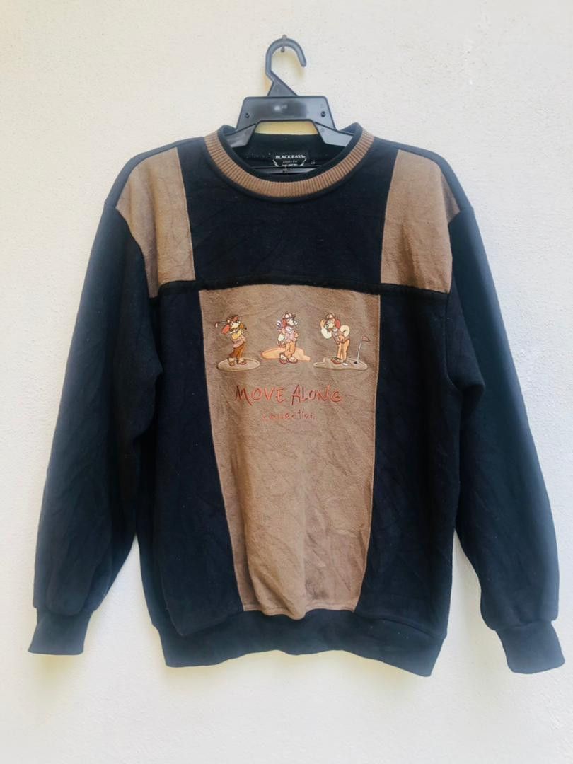 Japanese Brand × Vintage Vintage Black Bass Japanese Designed Fashion Style Size US M / EU 48-50 / 2 - 1 Thumbnail