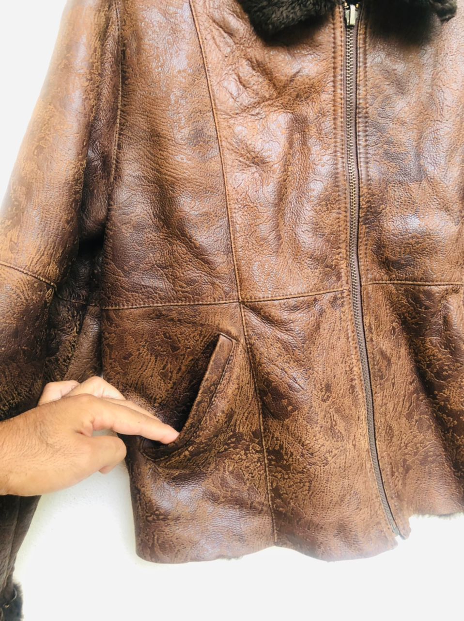 Japanese Brand Vintage Leather Japanese Designer Fashion Style Jacket Size US L / EU 52-54 / 3 - 9 Thumbnail