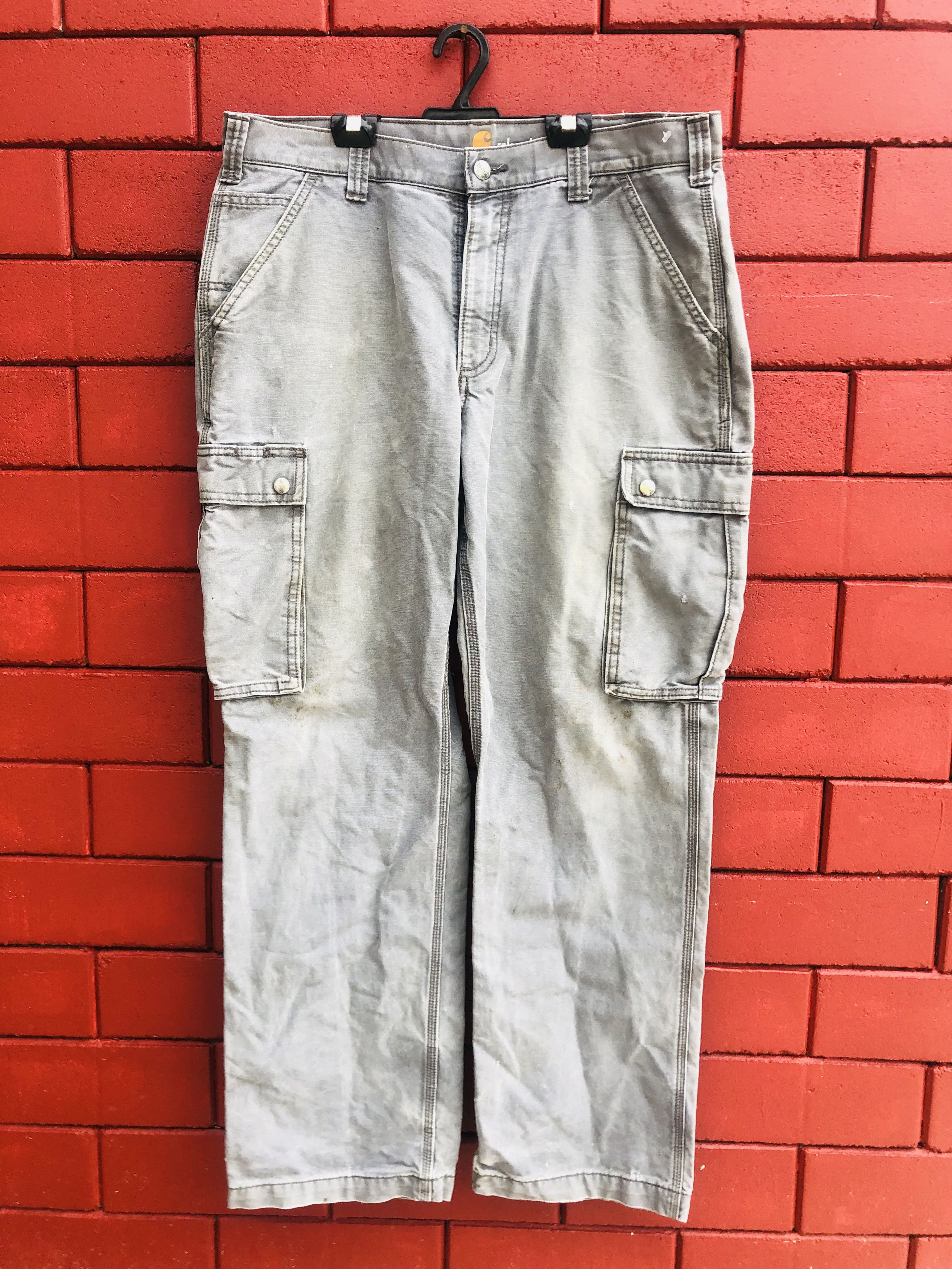 Carhartt Vintage Carhatt Worker Designed Fashion Style Pant Size US 34 / EU 50 - 1 Thumbnail