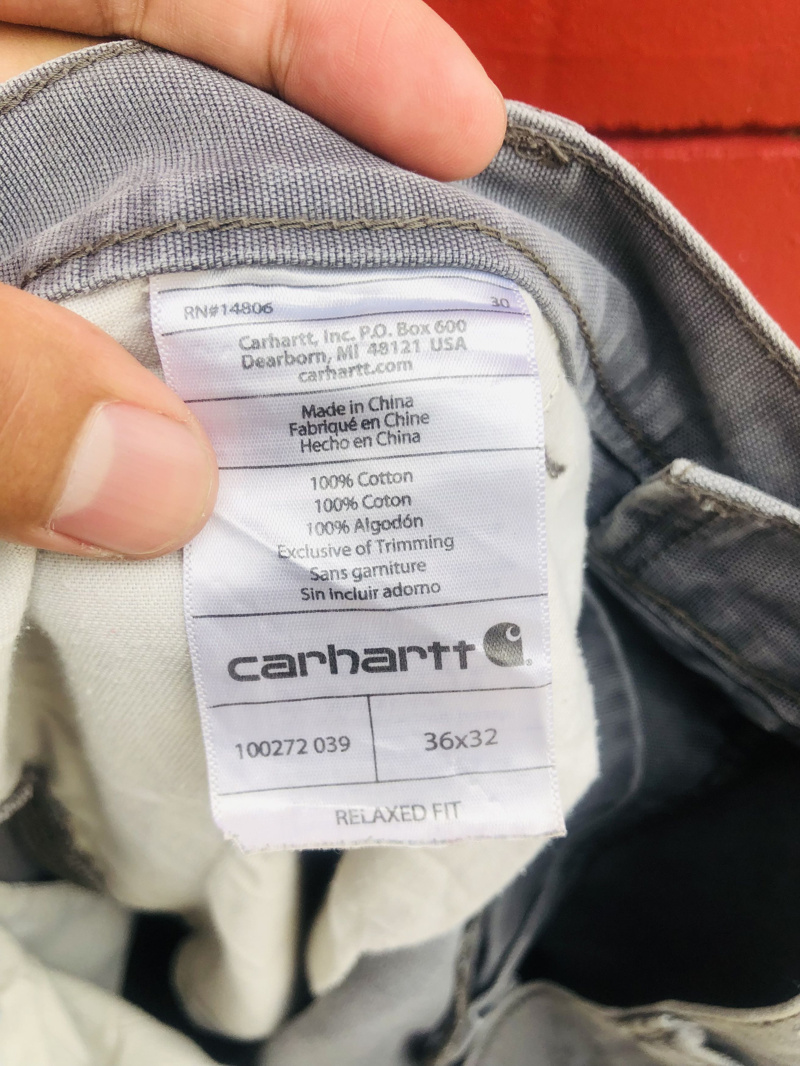 Carhartt Vintage Carhatt Worker Designed Fashion Style Pant Size US 34 / EU 50 - 12 Thumbnail