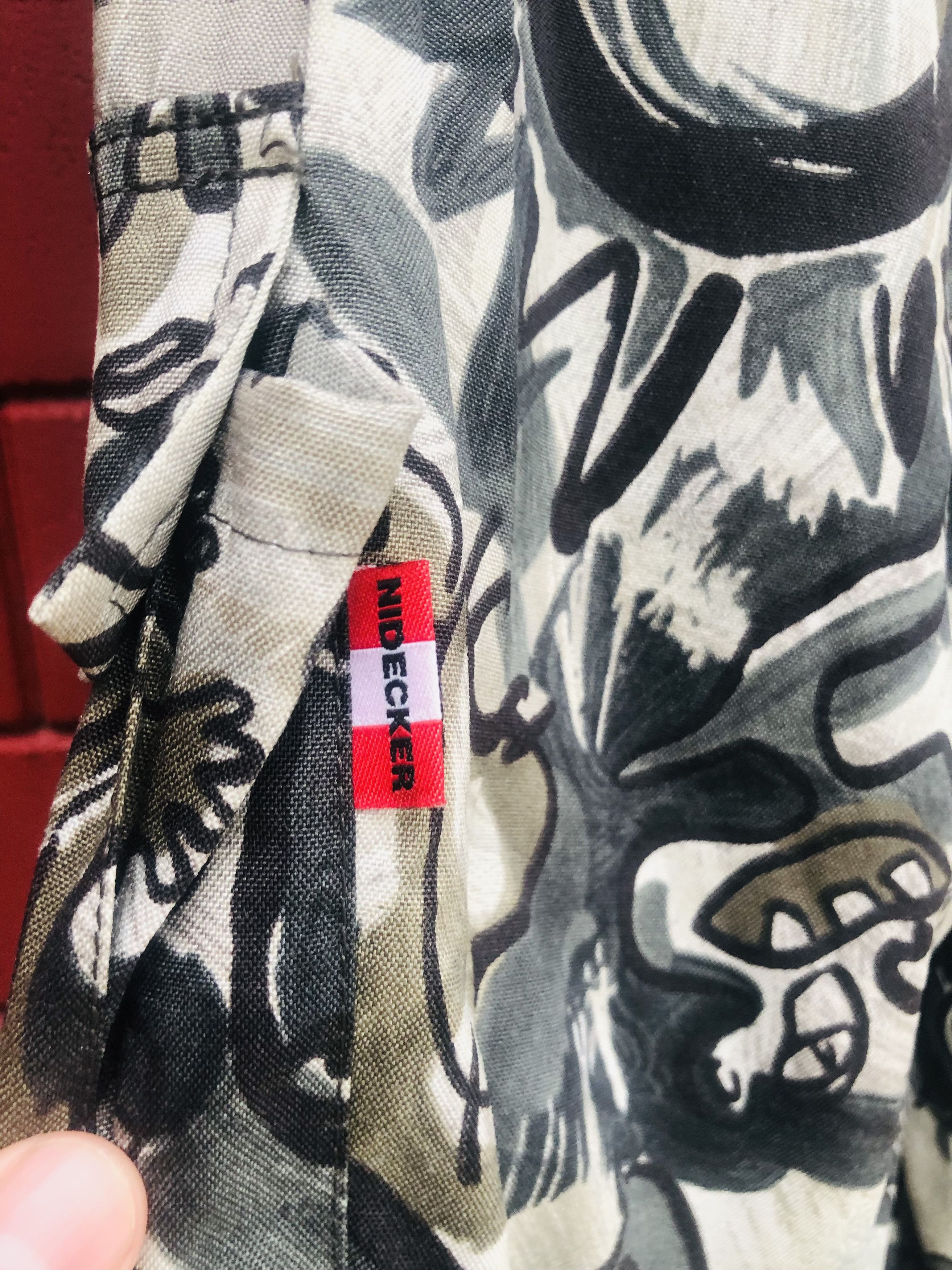 Japanese Brand Vintage Nidecker Swiss Snowboard Fashion Style Size US 31 - 11 Thumbnail