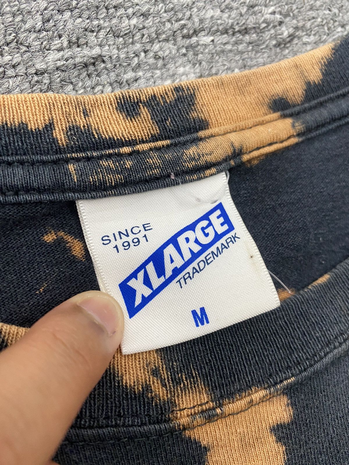 Xlarge Vintage Xlarge Tie Dye Tshirt OG logo Rainbow Size US M / EU 48-50 / 2 - 4 Thumbnail