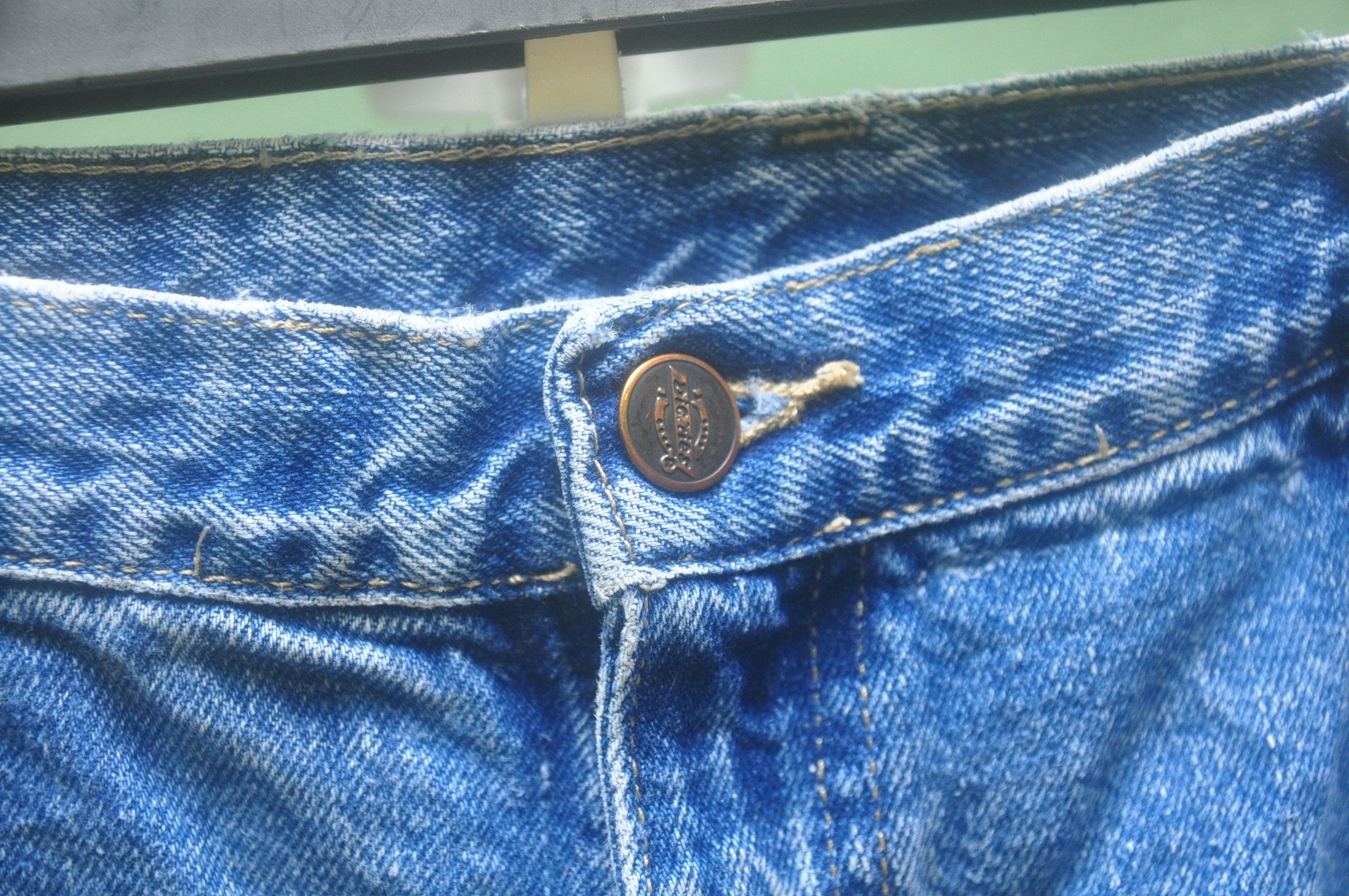 Dickies × Vintage Vintage Dickies Worker Sky Blue Colour Denim Jeans Size US 38 / EU 54 - 5 Thumbnail