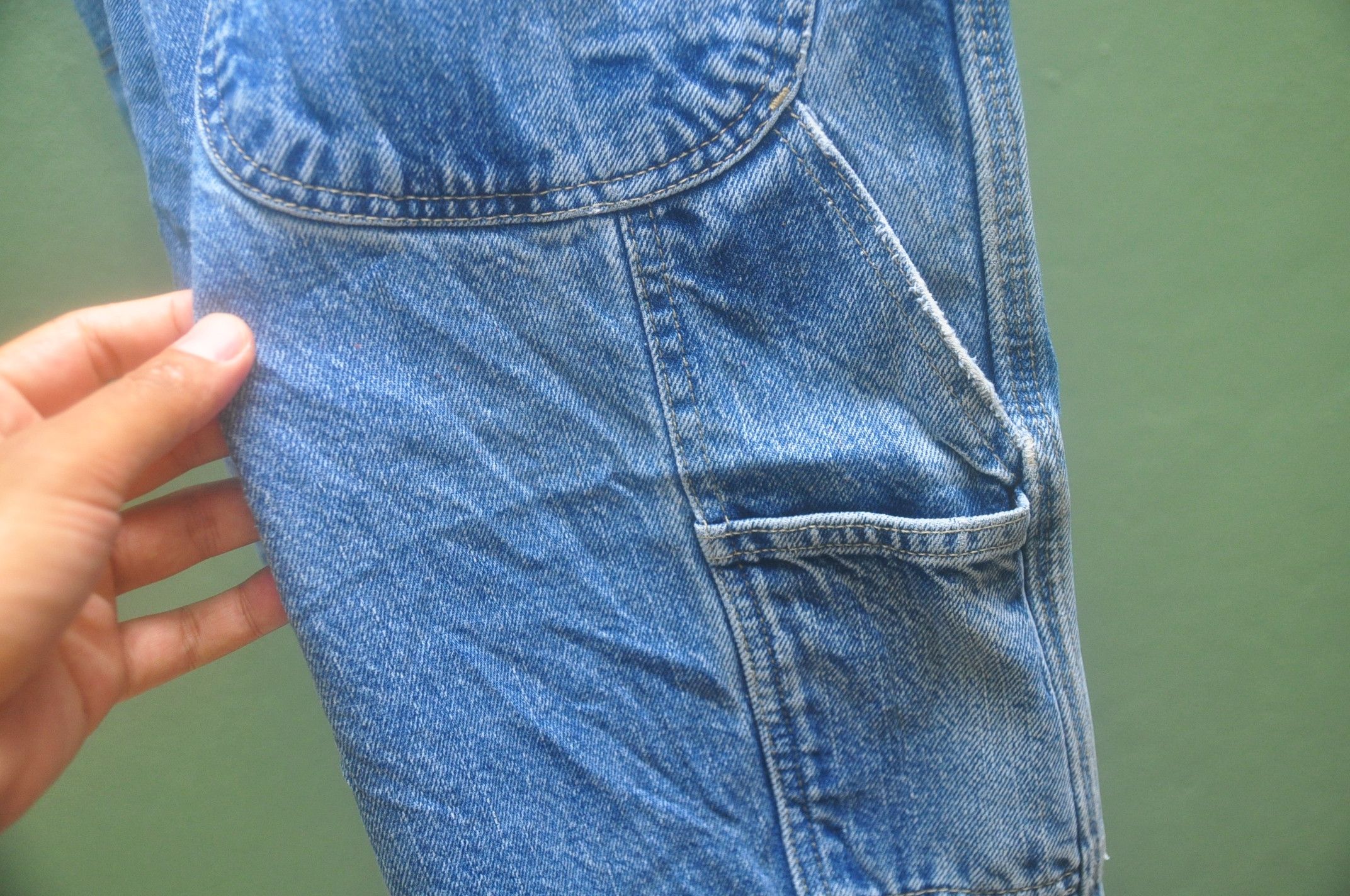 Dickies × Vintage Vintage Dickies Worker Sky Blue Colour Denim Jeans Size US 38 / EU 54 - 9 Thumbnail