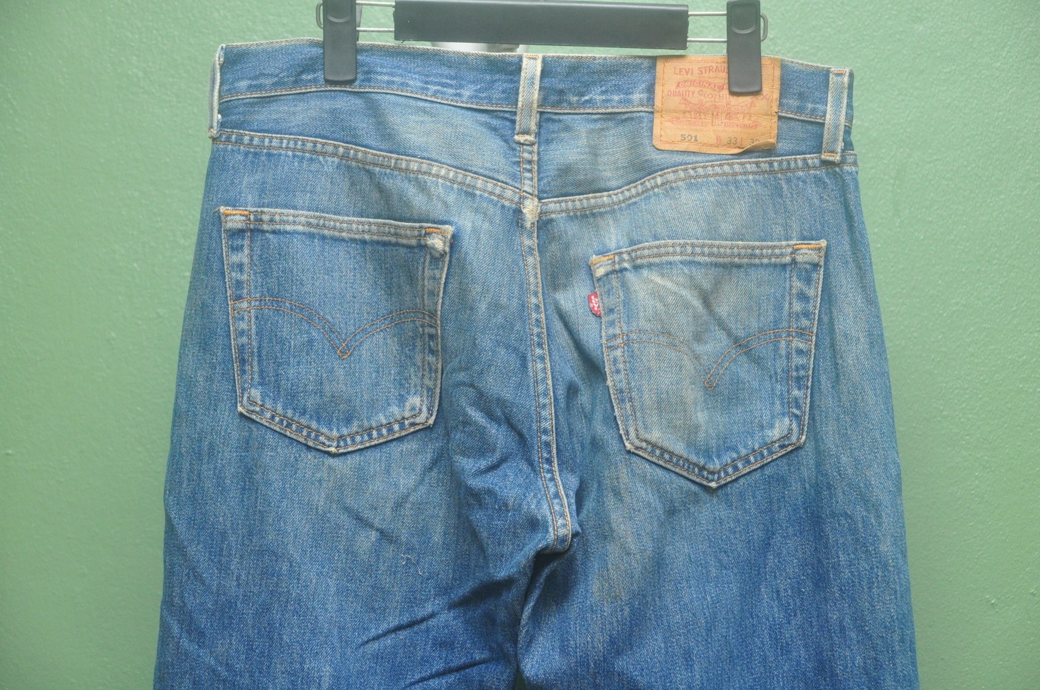 Levi's Vintage Clothing Vintage Levis Made In Usa Denim Jeans Designer Fashion Size US 33 - 6 Thumbnail