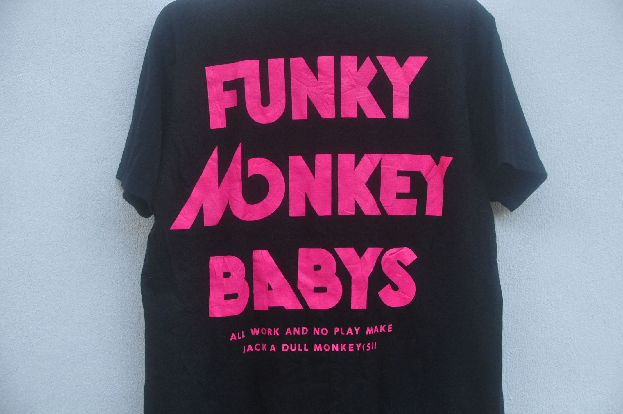 Band Tees × Vintage Funky Monkey Babys Hip Hop Japanese Band Shirt Size US L / EU 52-54 / 3 - 3 Thumbnail