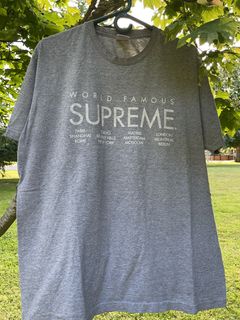 Supreme World Famous Tee | Grailed