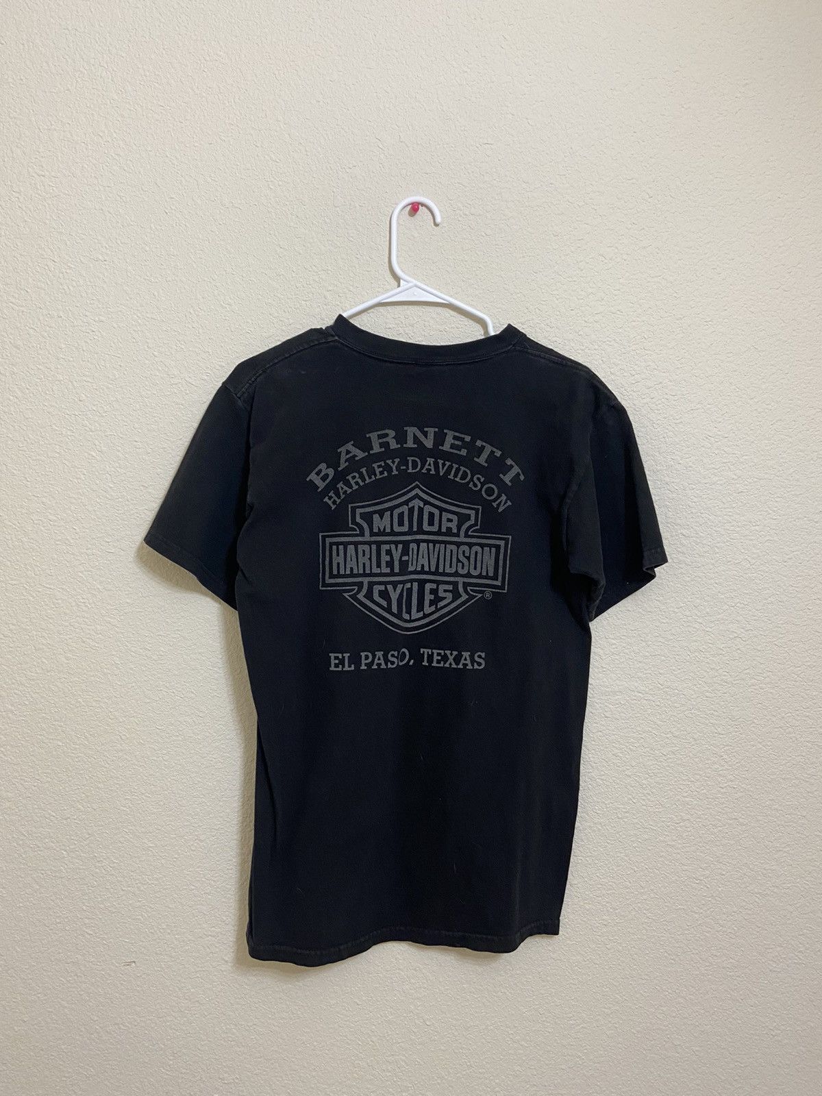 Harley Davidson Vintage 90s Harley Davidson El Paso Texas Graphic Tee Size US M / EU 48-50 / 2 - 2 Thumbnail