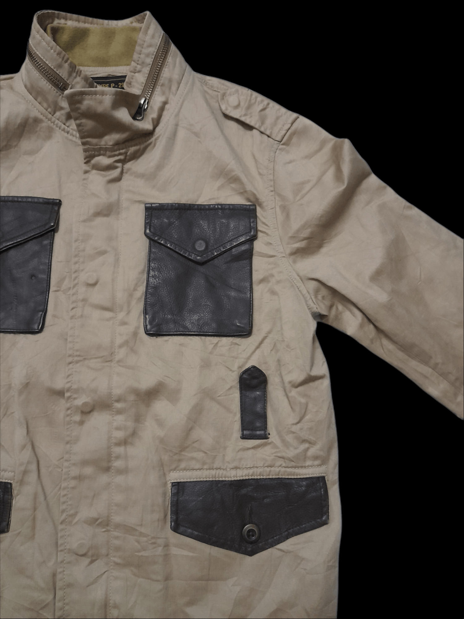 Japanese Brand × Leather 291295=HOMME JACKET COWHIDE BONDAGE (D605) Size US M / EU 48-50 / 2 - 5 Thumbnail