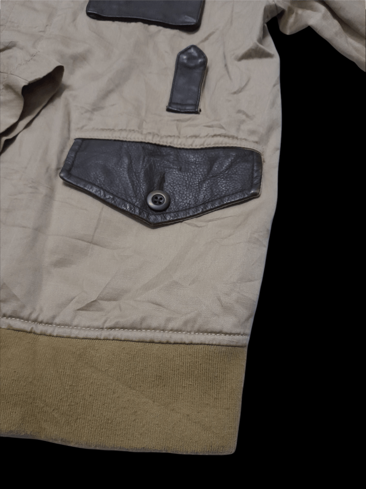 Japanese Brand × Leather 291295=HOMME JACKET COWHIDE BONDAGE (D605) Size US M / EU 48-50 / 2 - 6 Thumbnail