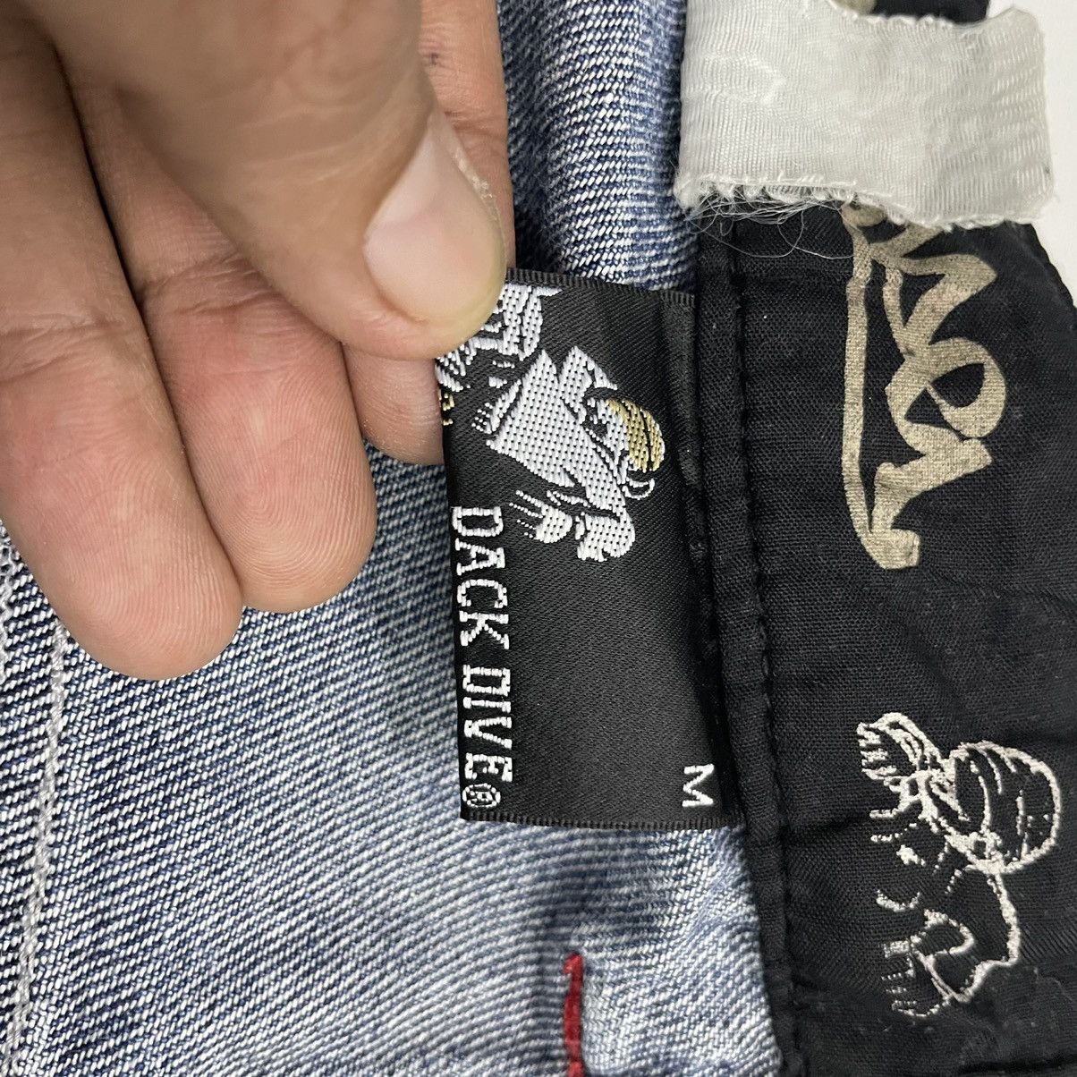 Japanese Brand STEAL💥 DACK DIVE HIPHOP STYLE MULTIPOCKET DENIM JEAN PANT Size US 34 / EU 50 - 9 Thumbnail