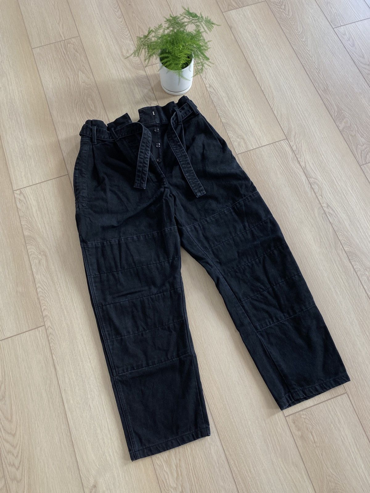 Lemaire Lemaire Martial Belted Denim Pants | Grailed