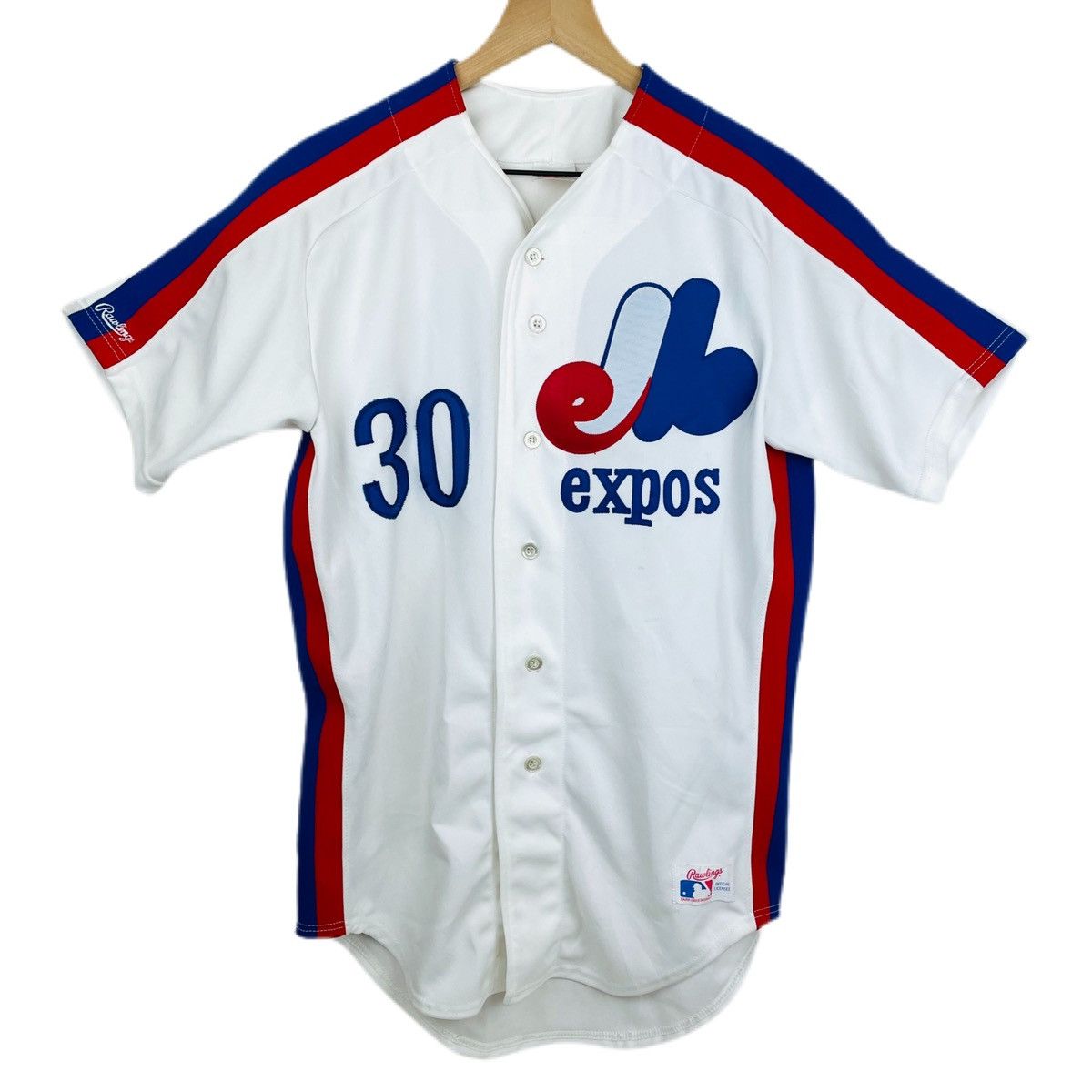 1993 MONTREAL EXPOS CCM JERSEY (HOME) L