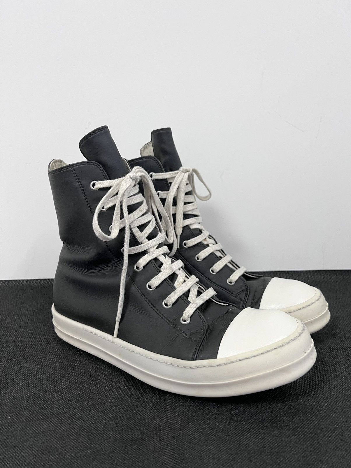 Rick Owens × Rick Owens Drkshdw Rick owens drkshdw ramones high