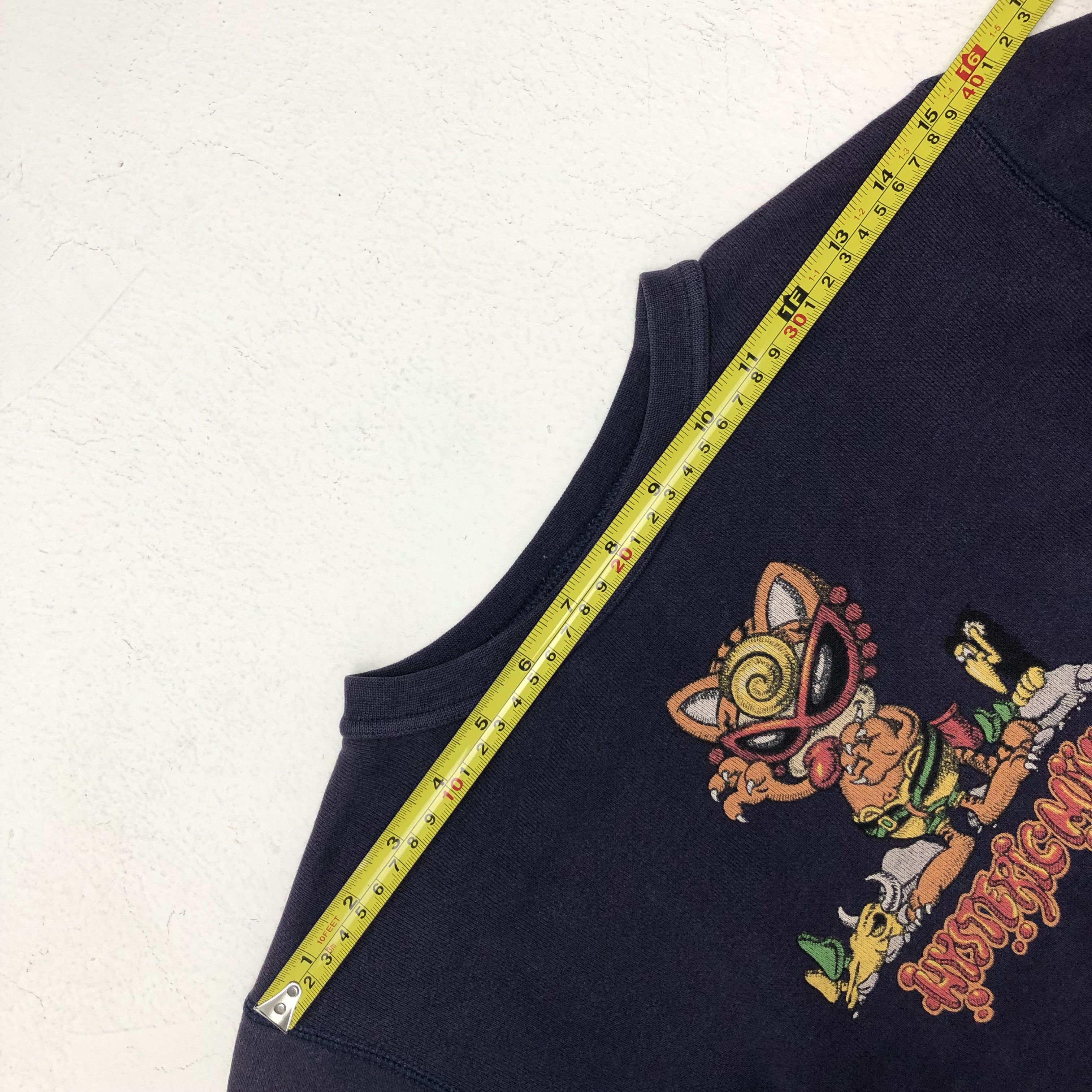 Hysteric Glamour Vintage Hysteric Mini Nice Logo Design Sweatshirt Size XXS / US 00 / IT 34 - 6 Thumbnail