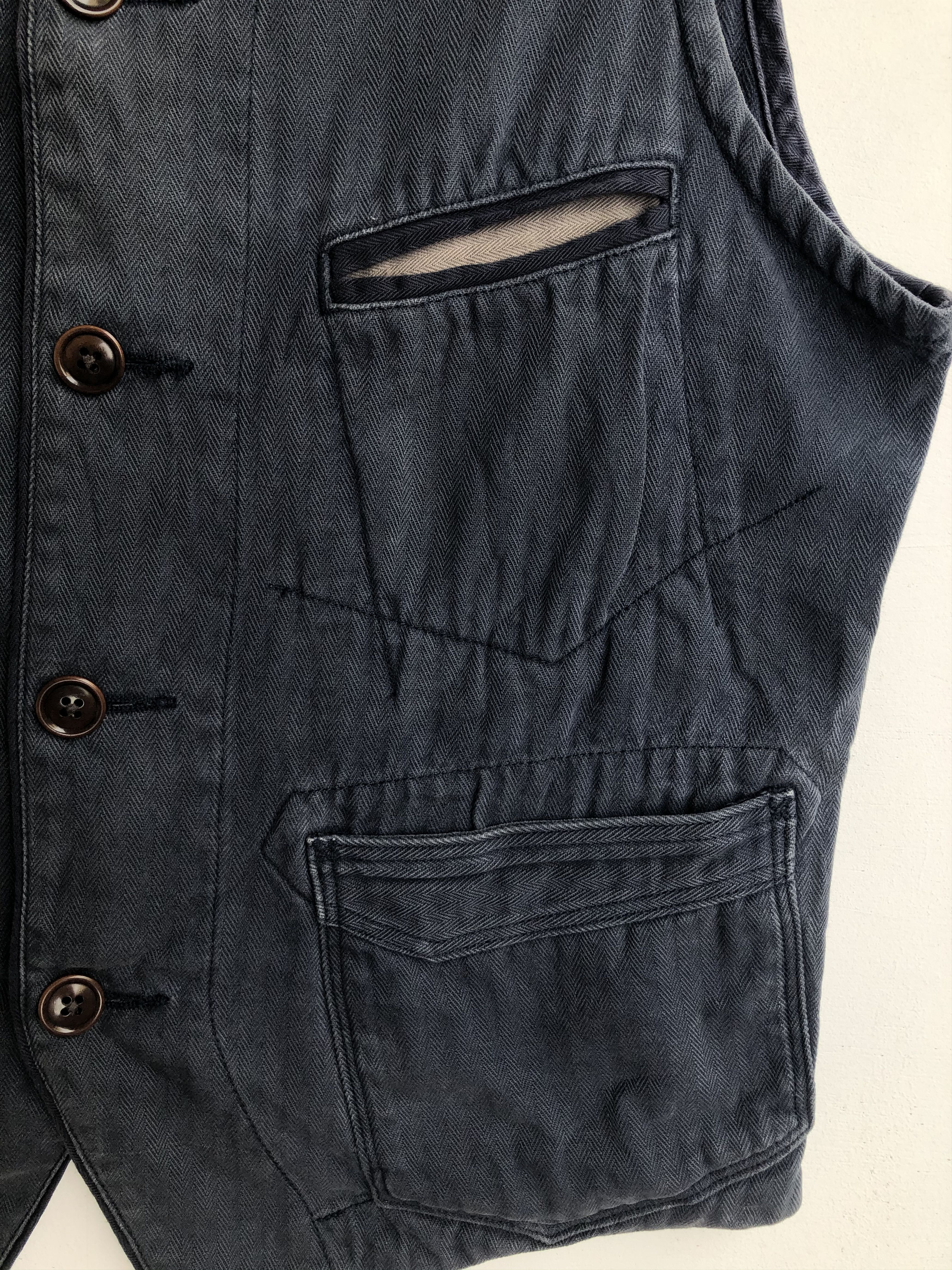 Schott × Vintage VINTAGE 90’s SCHOTT BROS. PERFECTO VEST Size US S / EU 44-46 / 1 - 3 Thumbnail