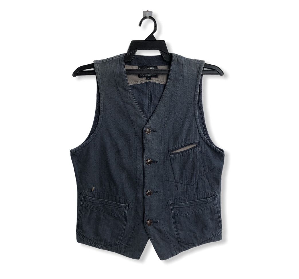 Schott × Vintage VINTAGE 90’s SCHOTT BROS. PERFECTO VEST Size US S / EU 44-46 / 1 - 1 Thumbnail