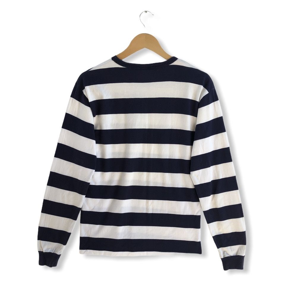 Schott SCHOTT STRIPE SINGLE POCKET LONGSLEEVES TEE Size US M / EU 48-50 / 2 - 2 Thumbnail