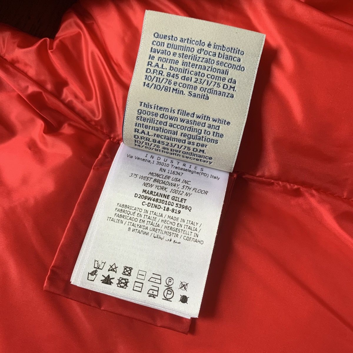 Moncler Genius 4 Simone Rocha FW2018 Ruffle Marianne Gilet Size S / US 4 / IT 40 - 10 Thumbnail