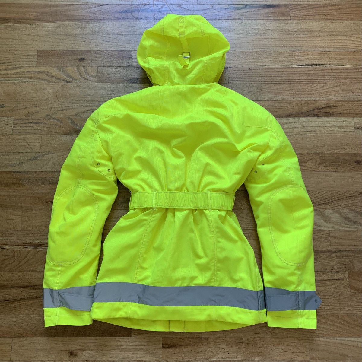 Marine Serre FW2019 Neon Moire Safety Parka Size US XS / EU 42 / 0 - 10 Thumbnail