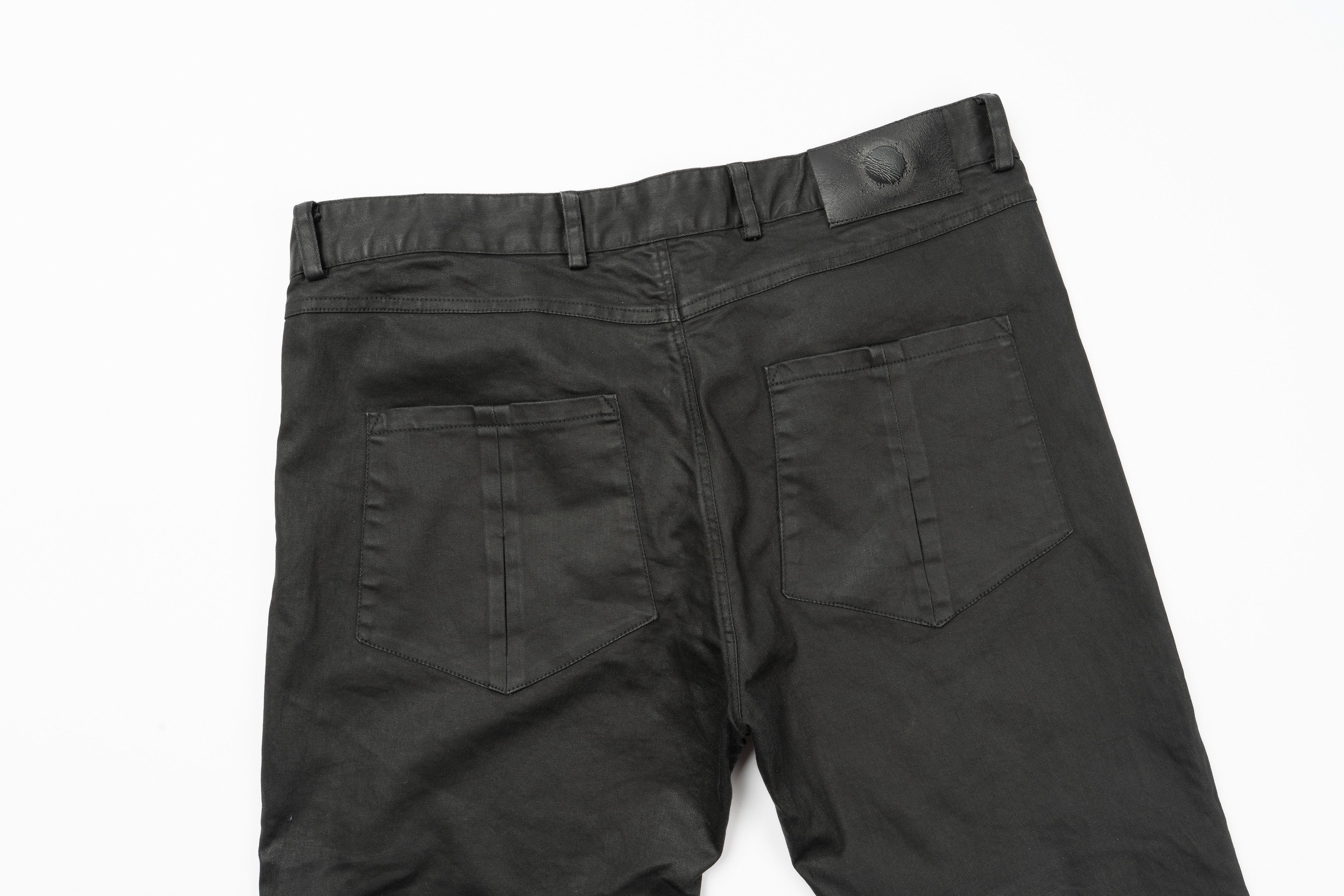 Delusion Delusion Black Waxed Pants Tundra like Boris Bidjan Saberi Size US 34 / EU 50 - 6 Thumbnail