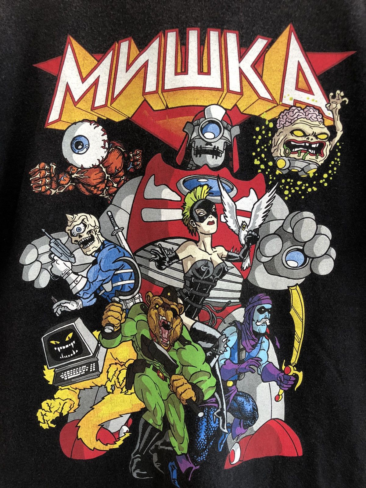 Mishka Distressed Mishka TShirt Size M Size US M / EU 48-50 / 2 - 2 Thumbnail