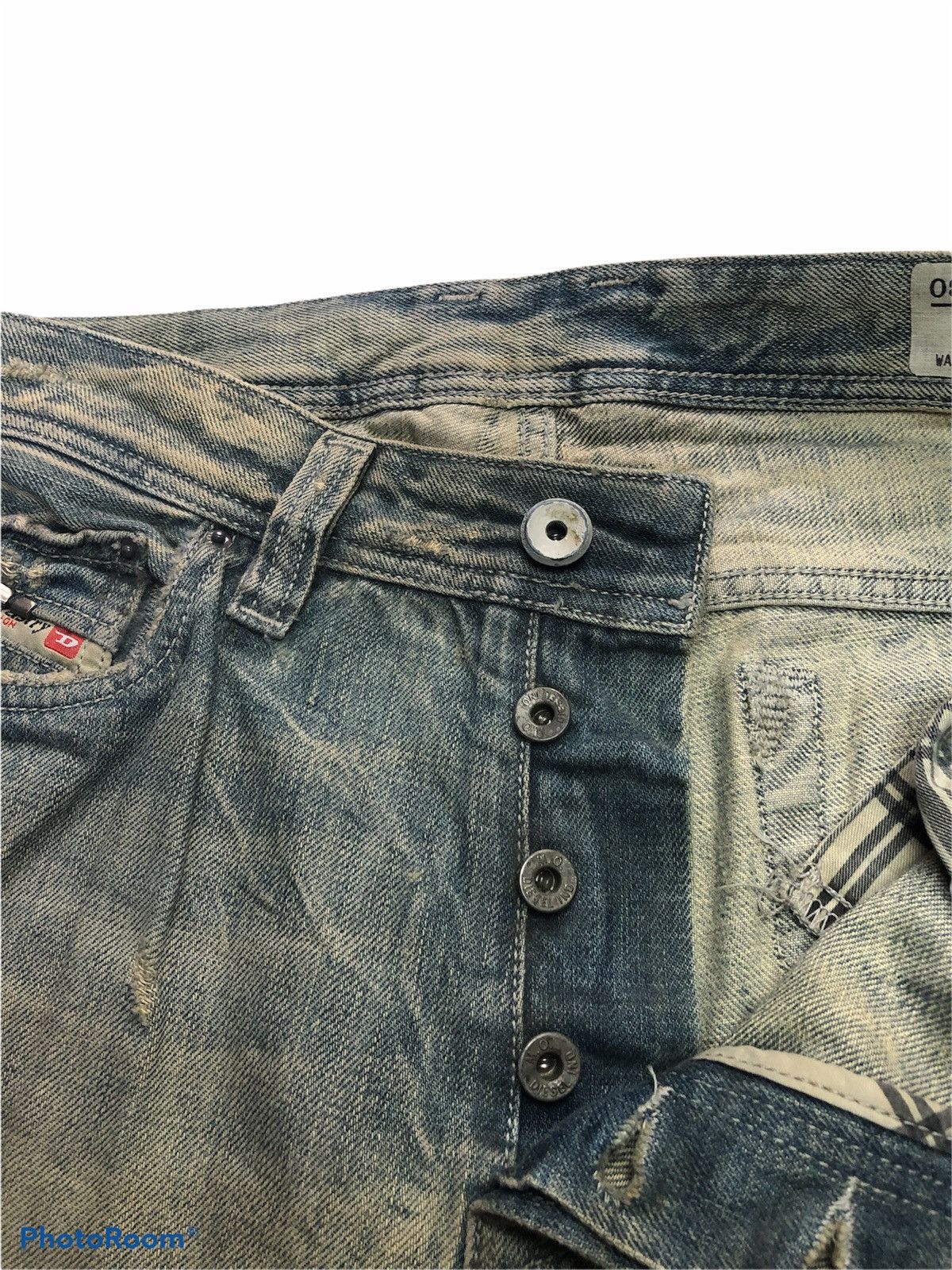 Diesel RUSTY⚡️⚡️⚡️DIESEL SAFADO JEANS Size US 31 - 6 Thumbnail