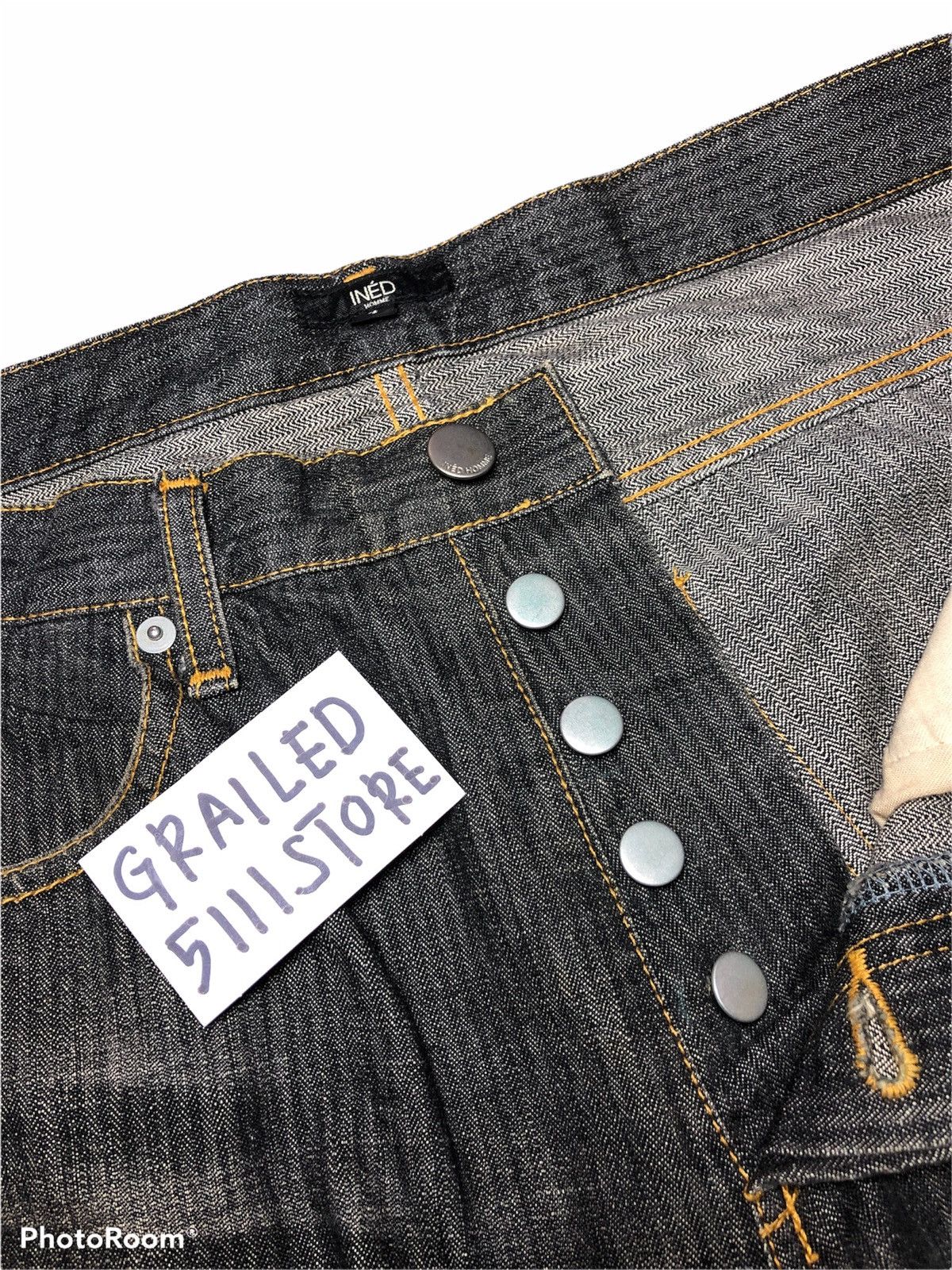 Other INED HOMME HBT Denim Size US 34 / EU 50 - 5 Thumbnail