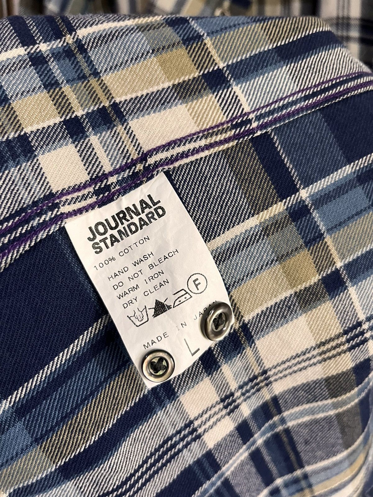 Journal Standard checkered designer pocket #C1 Size US L / EU 52-54 / 3 - 7 Thumbnail