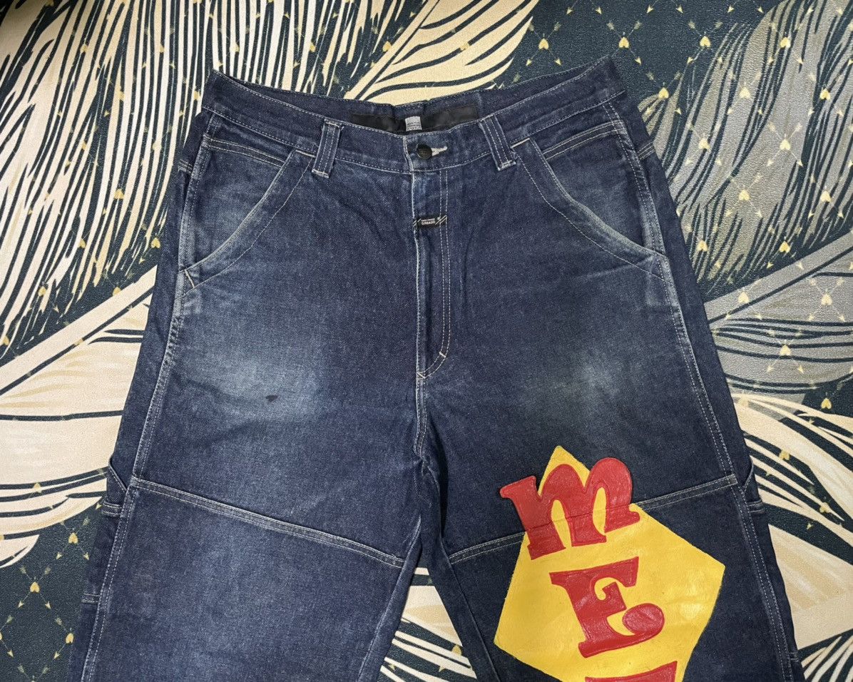Designer Vintage Meezy Jeans Size US 34 / EU 50 - 6 Thumbnail