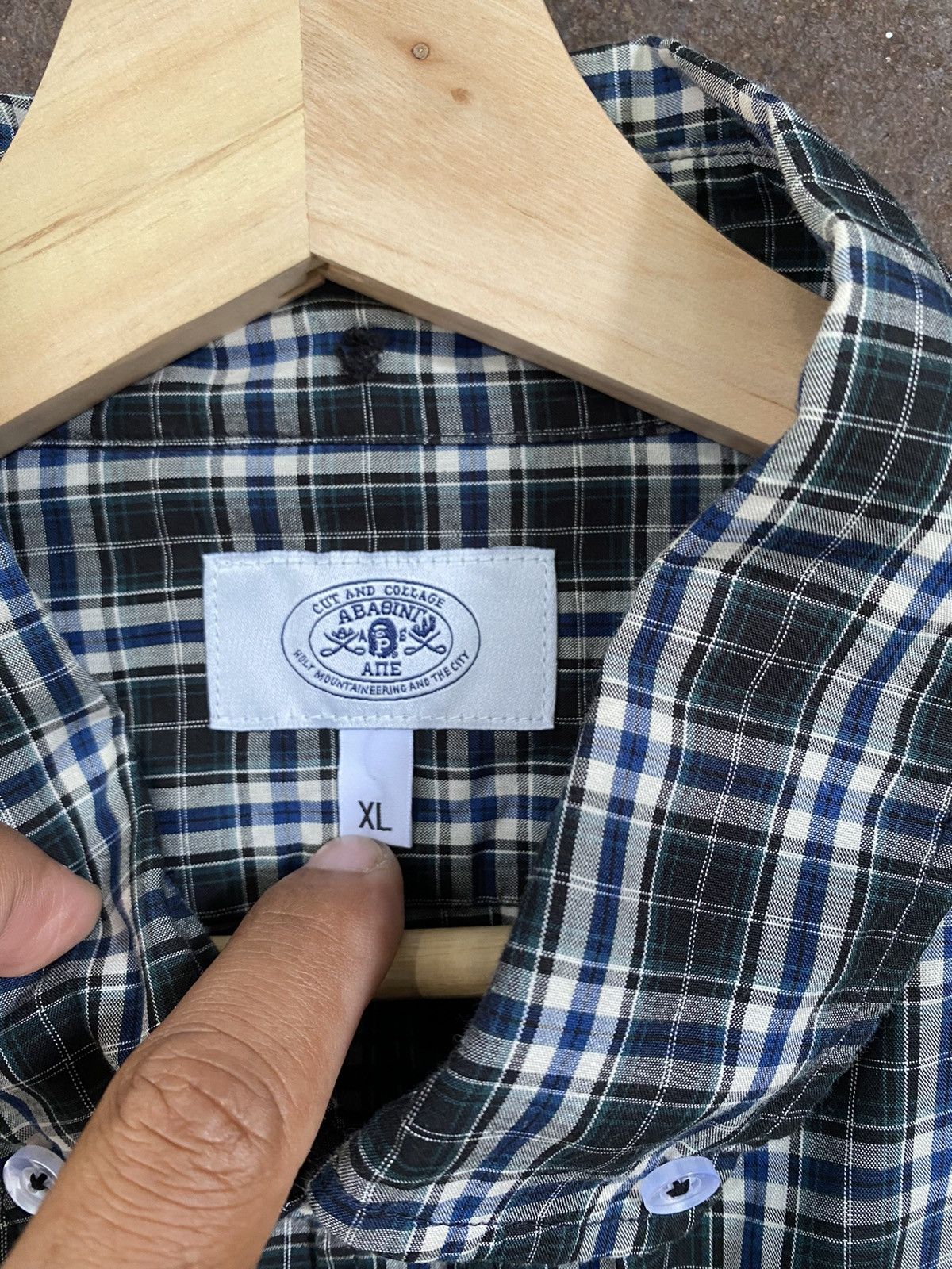 Bape Bape Flannel Tshirt By Nigo Limited Edition Size US XL / EU 56 / 4 - 4 Thumbnail