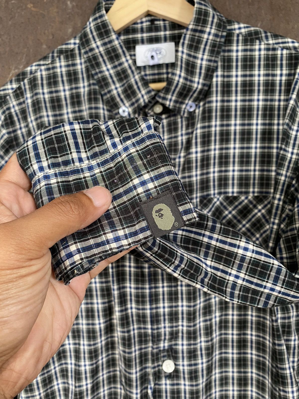 Bape Bape Flannel Tshirt By Nigo Limited Edition Size US XL / EU 56 / 4 - 3 Thumbnail
