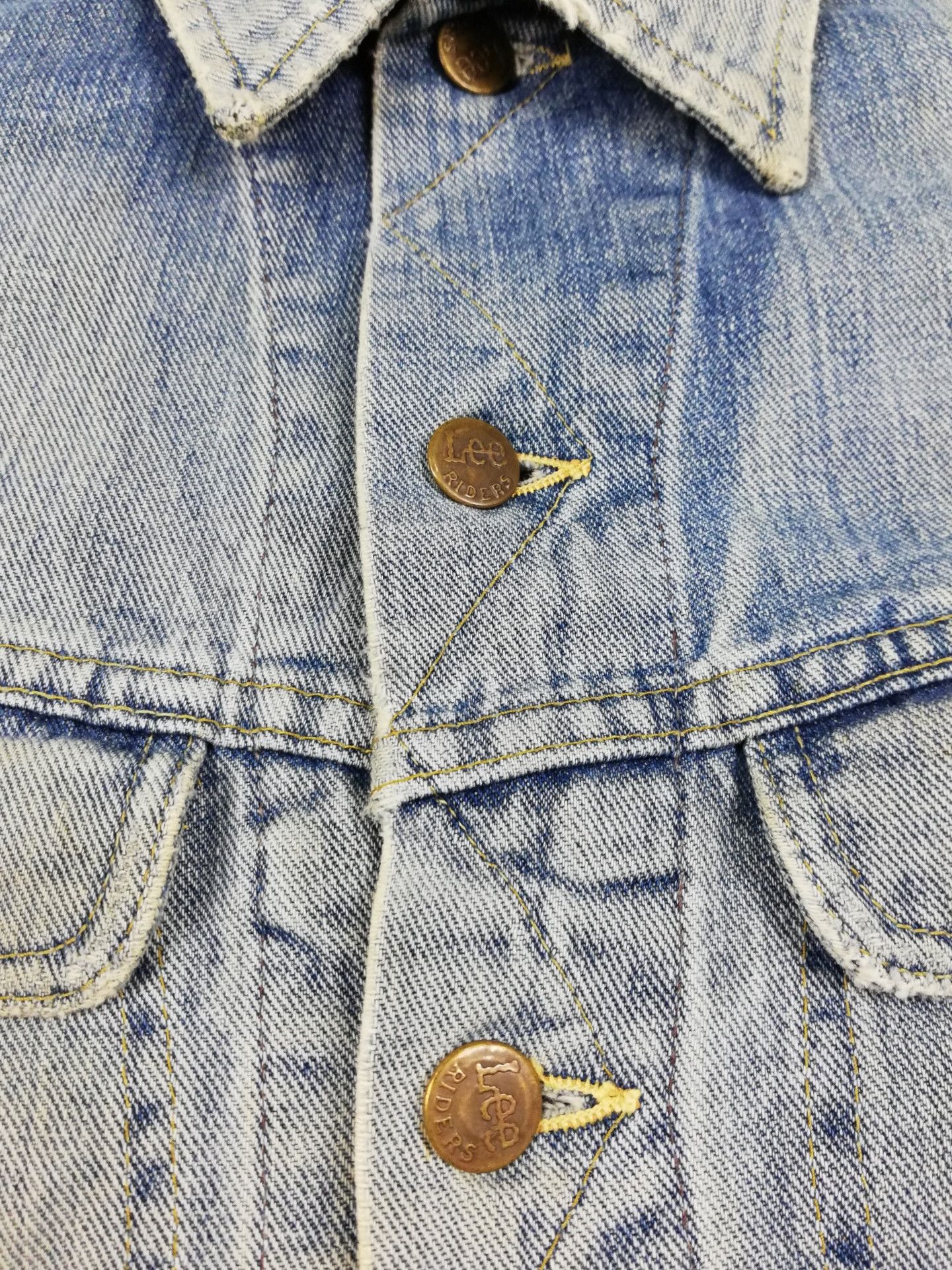 Lee × Vintage 🔥1960's LEE Riders 109-JY Sanforized Trucker Denim Jacket Size US M / EU 48-50 / 2 - 9 Thumbnail